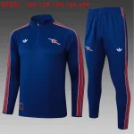 Kids Arsenal Training Kit (Sweatshirt+Pants) Blue 2025/26