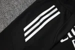 Real Madrid Training Kit (Sweatshirt+Pants) Black 2025/26 - Image 9