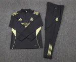 Real Madrid Training Kit (Sweatshirt+Pants) Deep Grey 2025/26 - Image 3