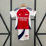 Arsenal Soccer Jersey Home Kids Kit Jersey+Shorts 2024/25