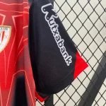 Athletic Club de Bilbao Soccer Jersey Pre-Match Custom Shirt 2024/25 - Image 6