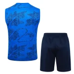 France Sleeveless Training Kit Blue 2025 - Image 2