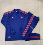 Kids Arsenal Training Kit (Sweatshirt+Pants) Blue 2025/26 - Image 2