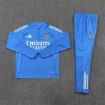 Real Madrid Training Kit (Sweatshirt+Pants) Blue 2025/26 - Image 3