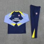 Atletico Madrid Authentic Training Kit (Sweatshirt+Pants) 2025/26 - Player Version - Image 3