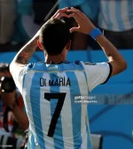 Argentina Retro Authentic Jersey Home Football Jersey World Cup 2014 - Image 9