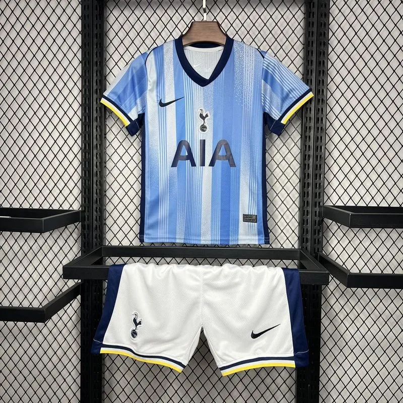 5642e34c-a208 Tottenham Hotspur Football Jersey Away Kids Kit Jersey+Shorts 2024/25 - Image 1