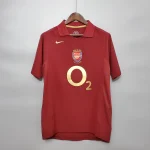 Henry#14 Arsenal Soccer Retro Jersey Home Custom Shirt 2005/06 - Image 2