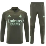 Real Madrid Training Kit (Sweatshirt+Pants) Brown 2025/26