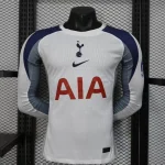 Tottenham Hotspur Authentic Football Jersey Home Long Sleeves Shirt 2025/26