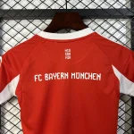 Bayern Munich Home Kids Kit Jerseys+Shorts 2025/26 - Image 7